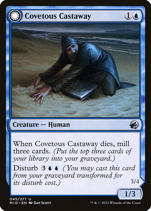 Covetous Castaway // Ghostly Castigator 45