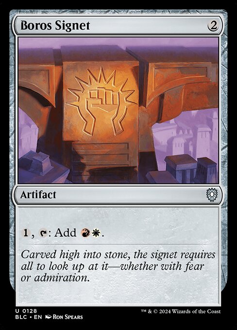 Boros Signet 128