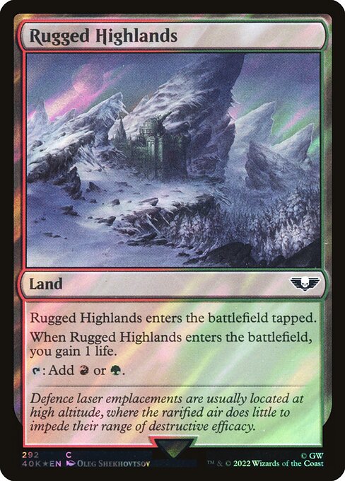 Rugged Highlands 292★