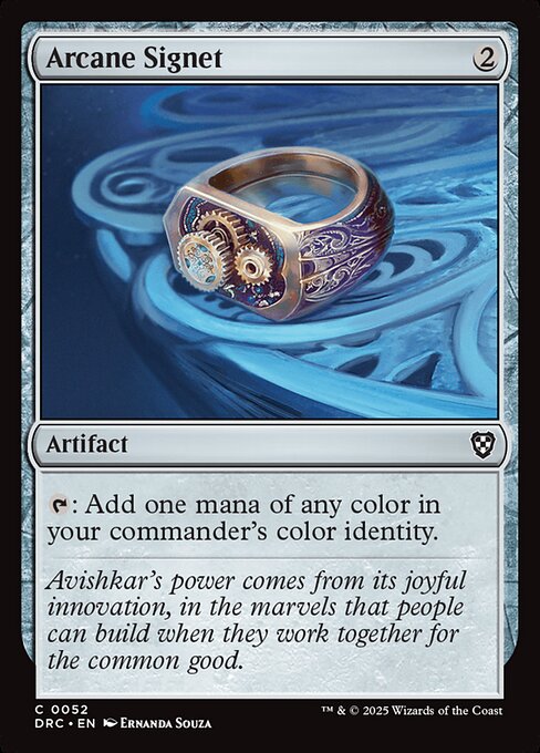 Arcane Signet 52