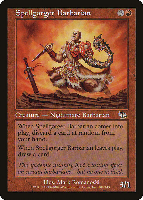 Spellgorger Barbarian 100