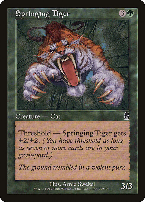 Springing Tiger 272