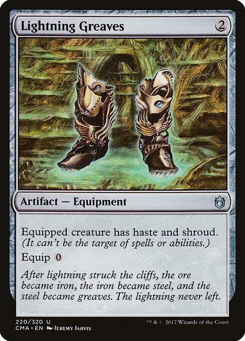 Lightning Greaves 220
