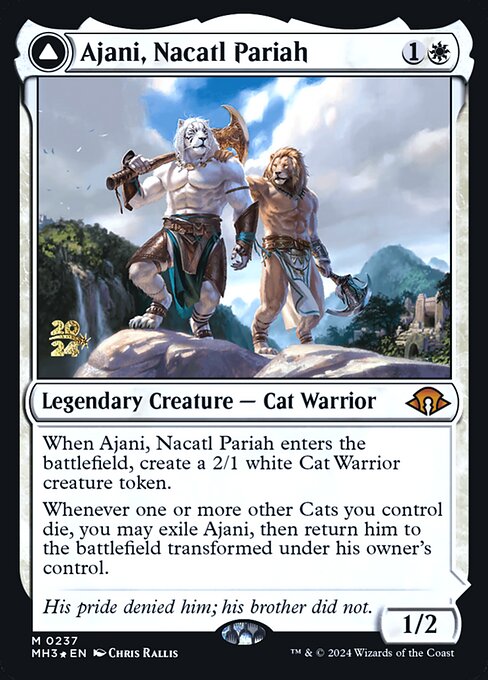 Ajani, Nacatl Pariah // Ajani, Nacatl Avenger 237s