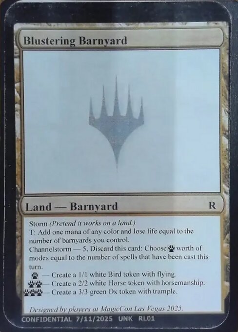 Blustering Barnyard RL01d