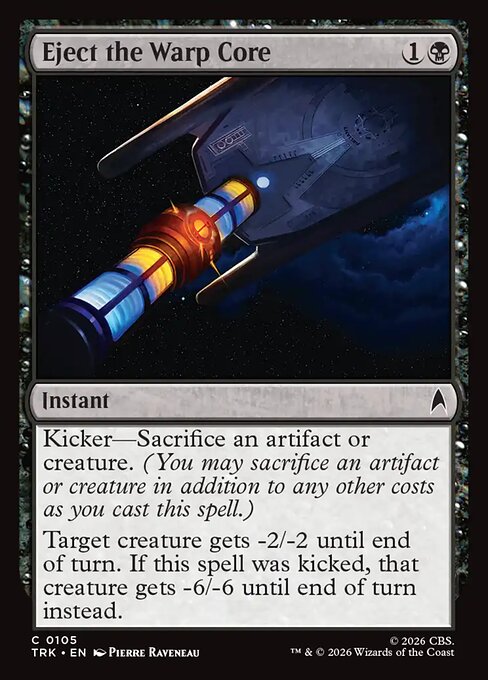 Eject the Warp Core 105
