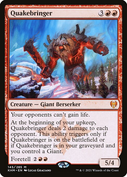 Quakebringer 145p