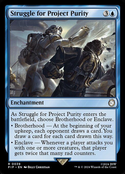 Struggle for Project Purity 39