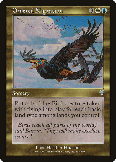Ordered Migration 258