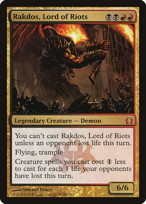 Rakdos, Lord of Riots 187