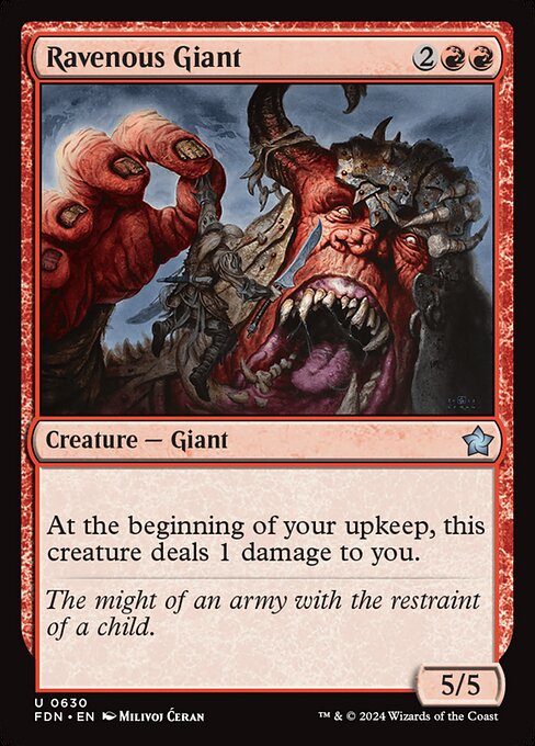 Ravenous Giant 630