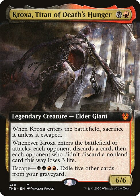 Kroxa, Titan of Death's Hunger 340
