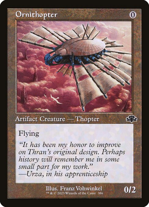 Ornithopter 386