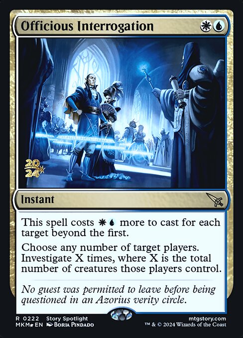 Officious Interrogation 222s
