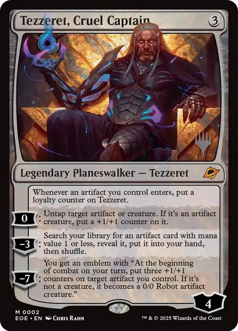 Tezzeret, Cruel Captain 2p