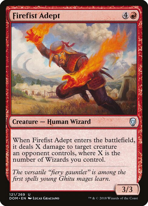 Firefist Adept 121