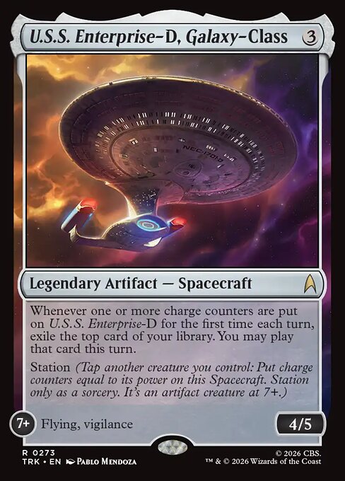U.S.S. Enterprise-D, Galaxy-Class 273