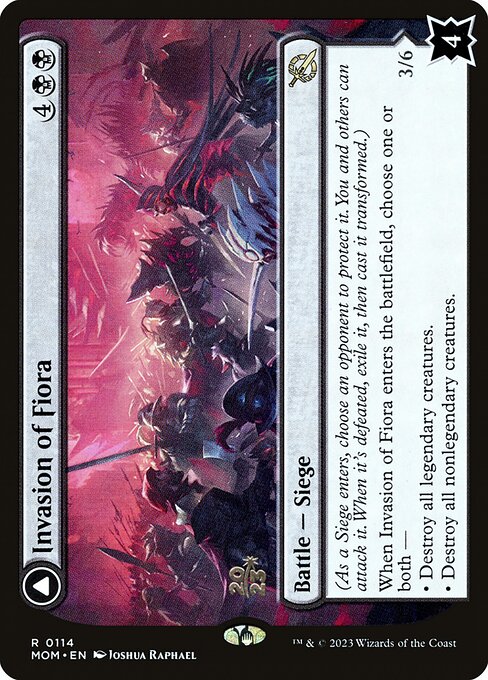 Invasion of Fiora // Marchesa, Resolute Monarch 114s