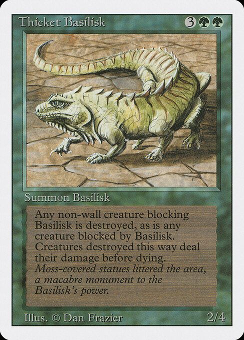 Thicket Basilisk 218