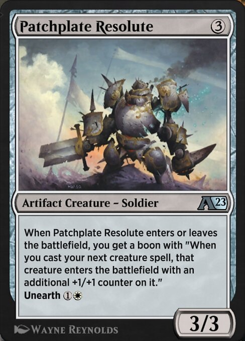 Patchplate Resolute 28