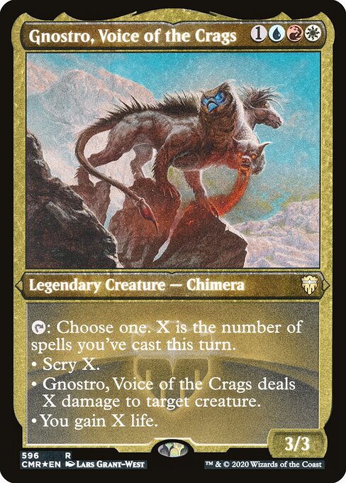 Gnostro, Voice of the Crags 596