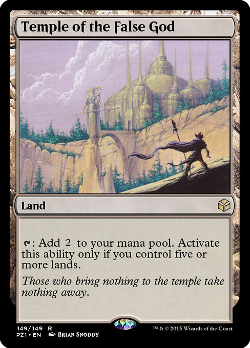 Temple of the False God 149