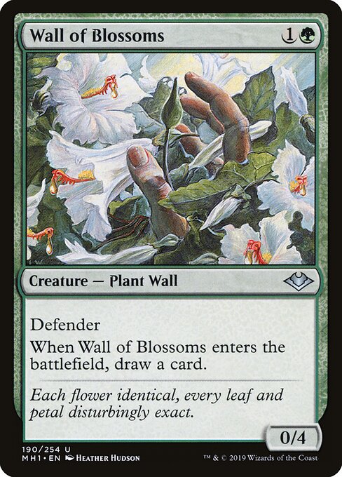 Wall of Blossoms 190