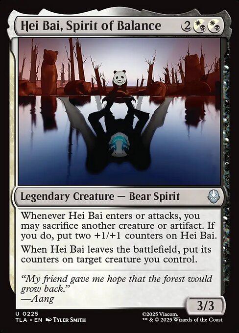 Hei Bai, Spirit of Balance 225