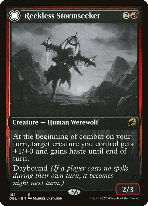 Reckless Stormseeker // Storm-Charged Slasher 157