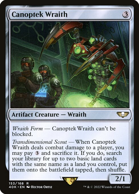 Canoptek Wraith 153