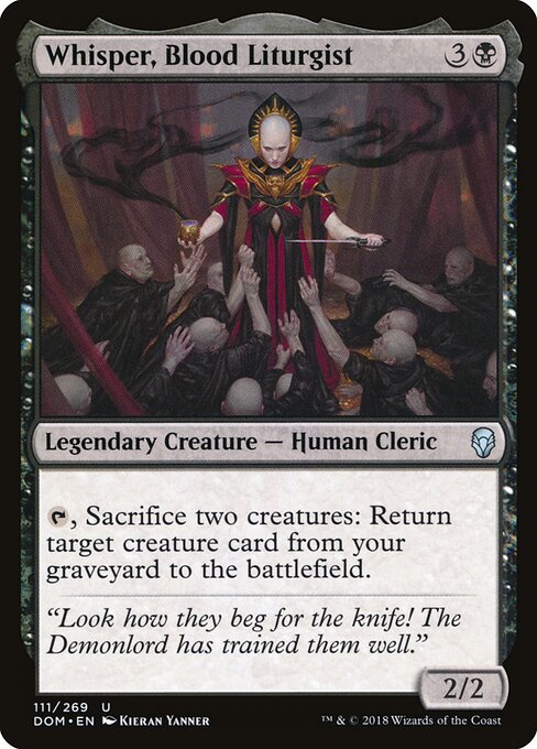 Whisper, Blood Liturgist 111