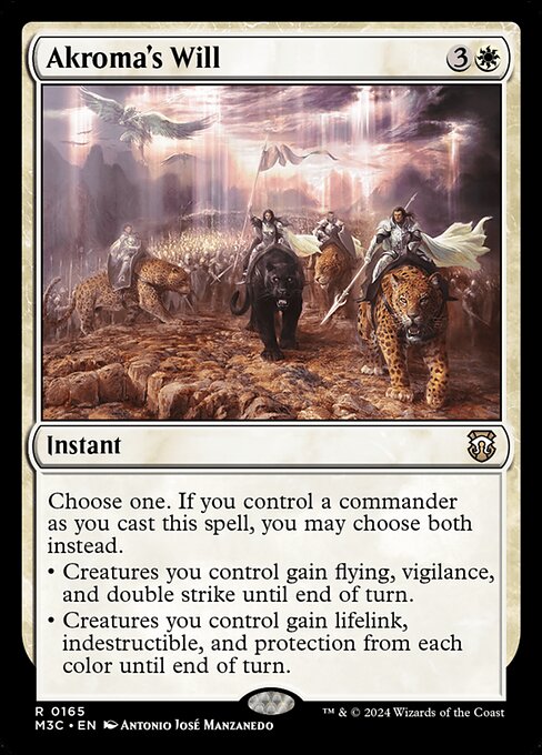 Akroma's Will 165