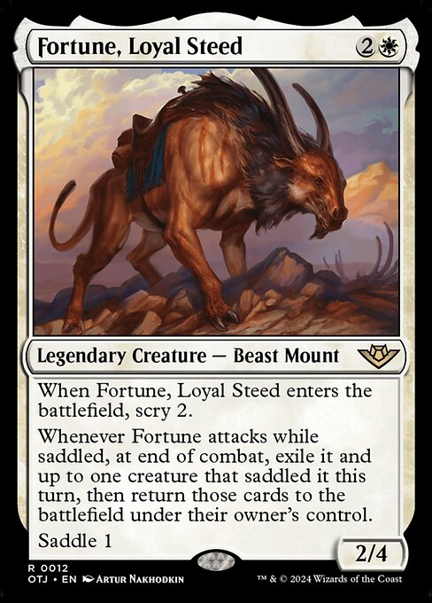 Fortune, Loyal Steed 12