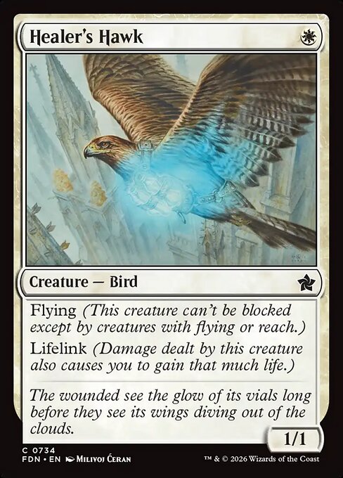 Healer's Hawk 734