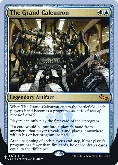 The Grand Calcutron 47