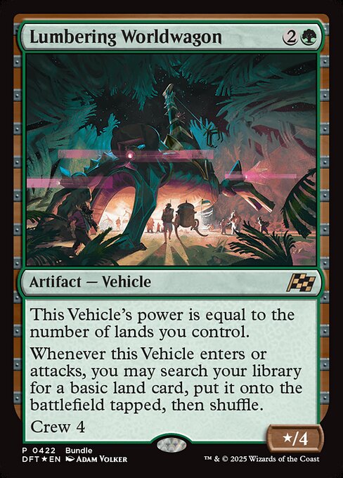 Lumbering Worldwagon 422