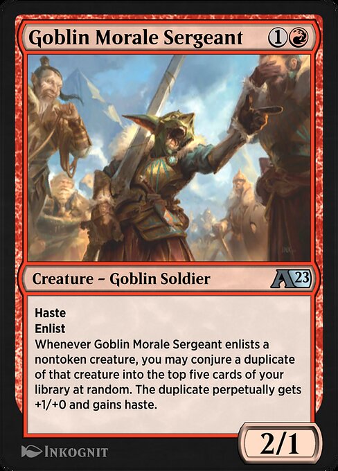Goblin Morale Sergeant 14