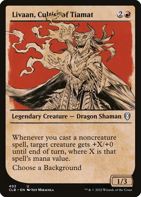 Livaan, Cultist of Tiamat 402