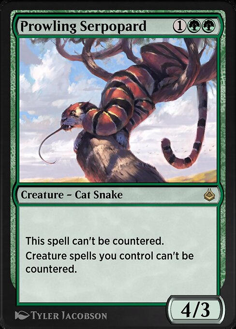 Prowling Serpopard 209
