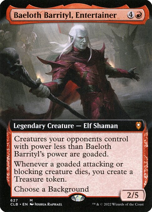 Baeloth Barrityl, Entertainer 627