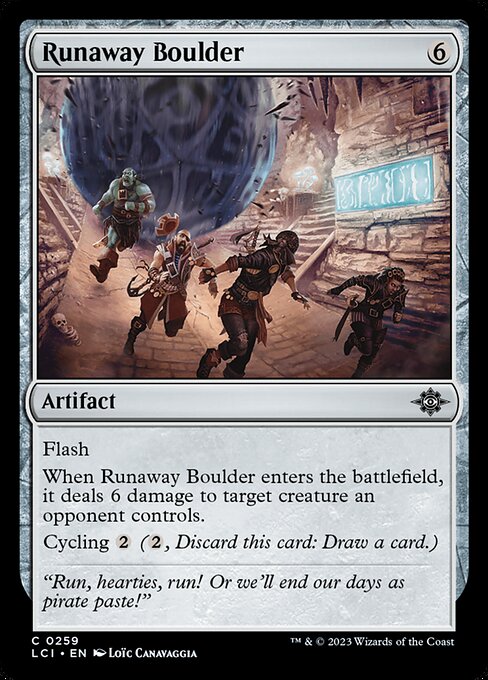 Runaway Boulder 259