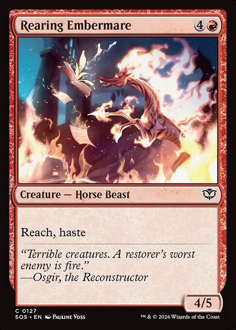 Rearing Embermare 127