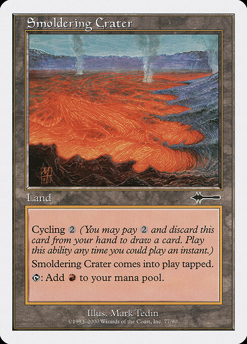 Smoldering Crater 77