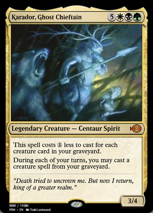 Karador, Ghost Chieftain 86188
