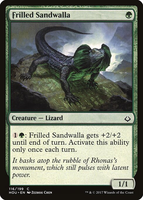 Frilled Sandwalla 116