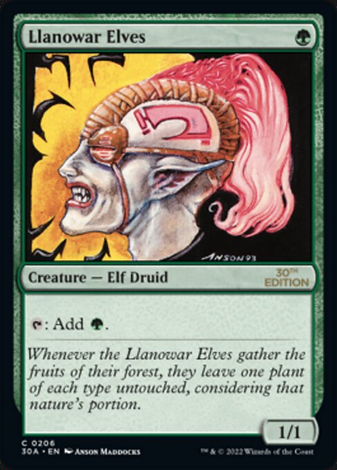 Llanowar Elves 206