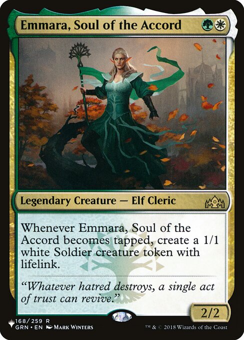 Emmara, Soul of the Accord GRN-168