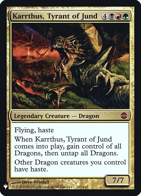 Karrthus, Tyrant of Jund ARB-117