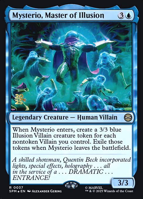 Mysterio, Master of Illusion 37s