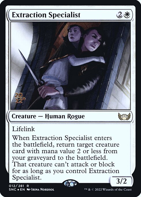 Extraction Specialist 12s